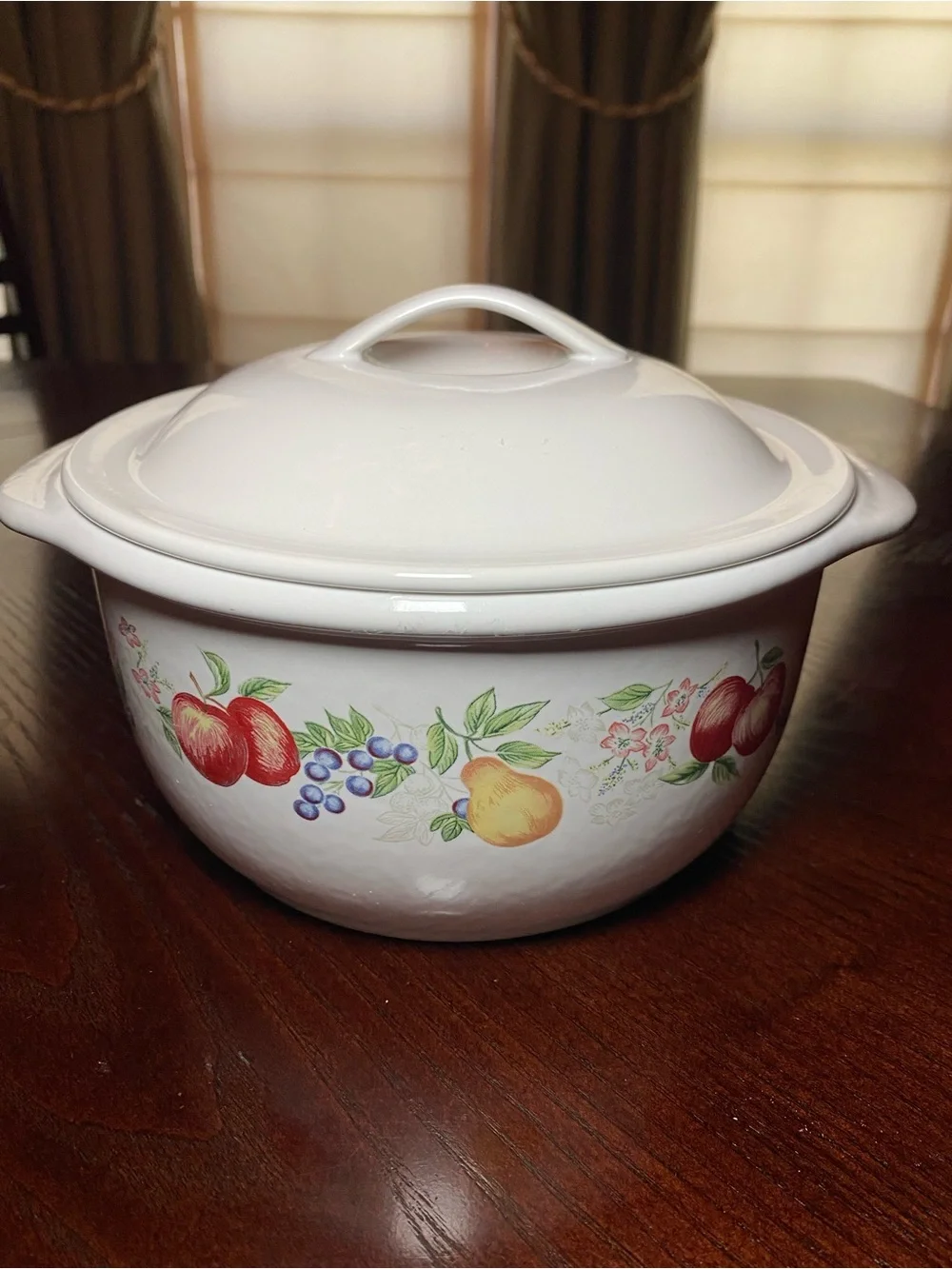 Corelle Coordinates Casserole dish with lid White Chutney, 1 1/2 QT 1.42 L